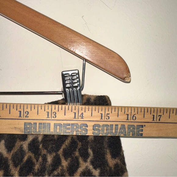 Talbots Women’s Size 10P Faux Fur Wool Blend Animal Print Pencil Skirt Lined Y2K - Picture 9 of 10